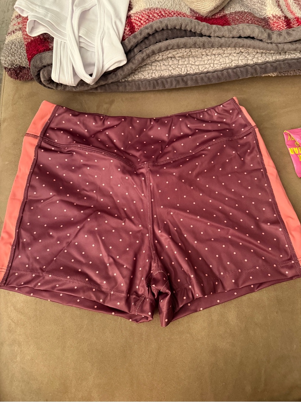Polka Dot Biker Shorts